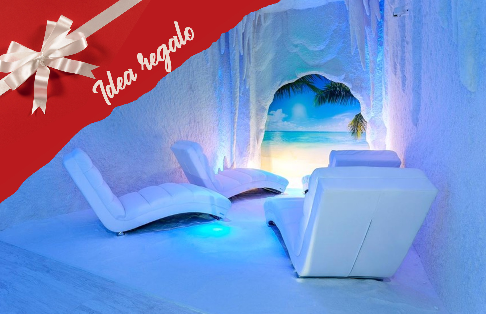 5 ingressi alla Grotta di Sale per 1 persona da SALE e SALUTE "REGALO SAN VALENTINO" -55% di sconto